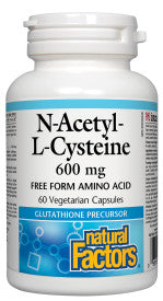 N-Acetyl-L-Cysteine 600mg/ 60 veg. cap