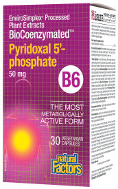BioCoenzymated Pyridoxal 5’-phosphate (B6) 50MG / 30VC