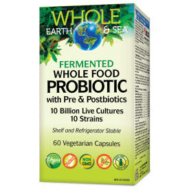 Fermented Whole Food Pre & Probiotic 10 Billion/10 Strain/60 veg.caps