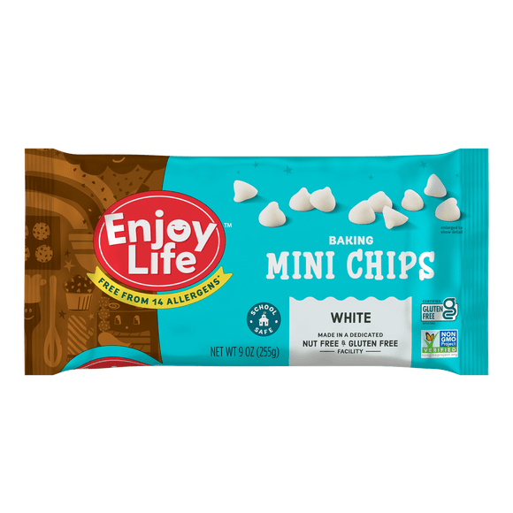 White Mini Chocolate Chips 255g