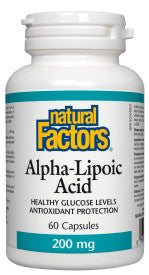 Alpha-Lipoic Acid 200mg 60 capsules