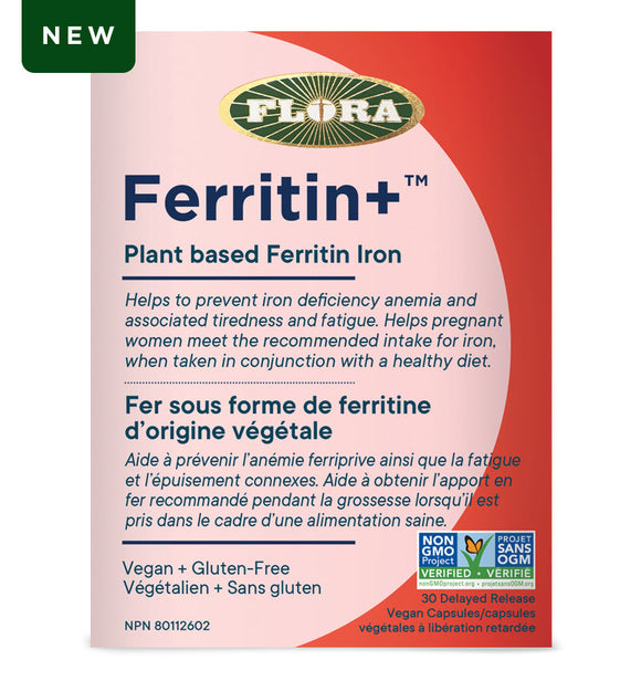 Ferritin Iron 30 Delayed Release Vegan Capsules