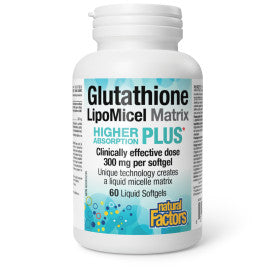 Glutathione Liposomal 300mg 60 softgels