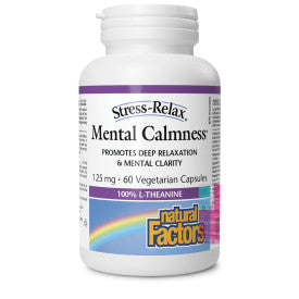 Mental Calmness 125mg 60 vegetarian capsules