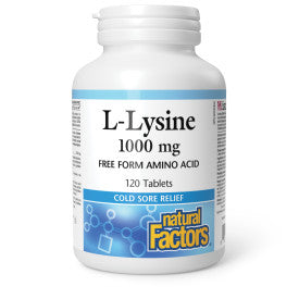 L-Lysine 1000mg 120 Tablets