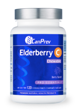 Elderberry+C 120 Chewable Tablets
