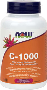 Vitamin C-1000 w/ 100mg Bioflavonoids 100 Capsules