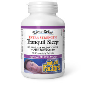 Tranquil Sleep Extra Strength Tropical Fruit 60 chewables