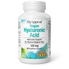 Vegan Hyaluronic Acid 120mg 60 Vegetarian Capsules