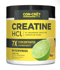 Creatine HCL Lemon Lime 64 Servings