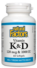 Vitamin K & D 120mcg/1000IU