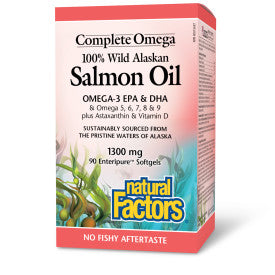 Alaskan Salmon Oil 1300mg 90 enteripure softgels
