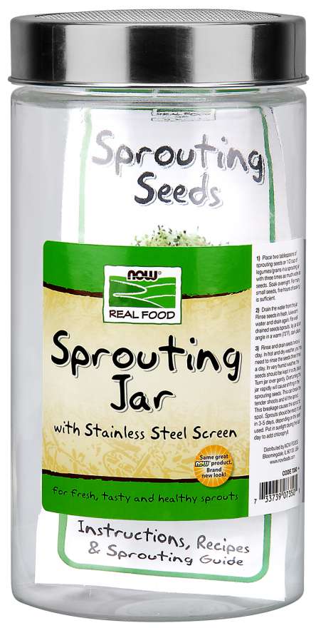 GLASS SPROUTING JAR 1.89L